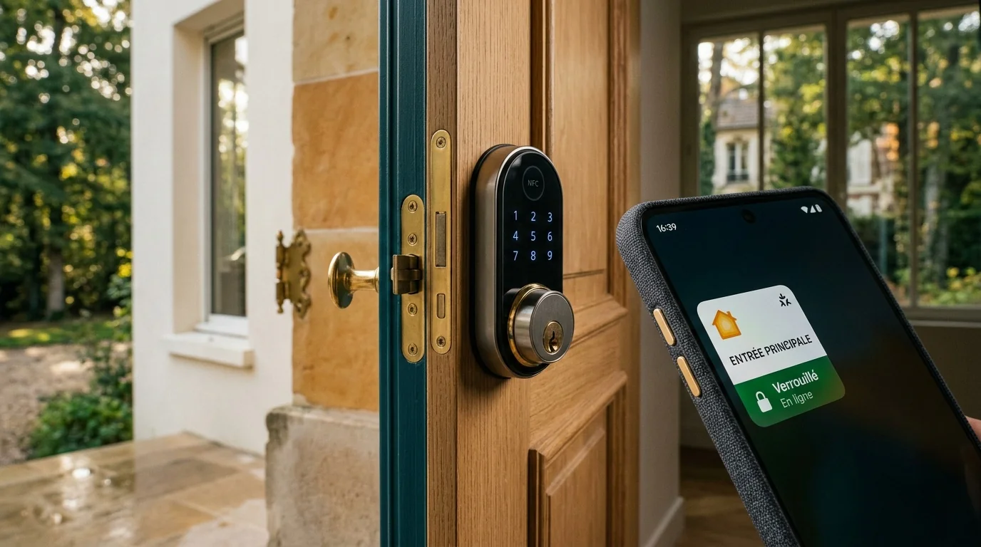 Smart lock connecté NFC - Serrurier Fontenay-sous-Bois