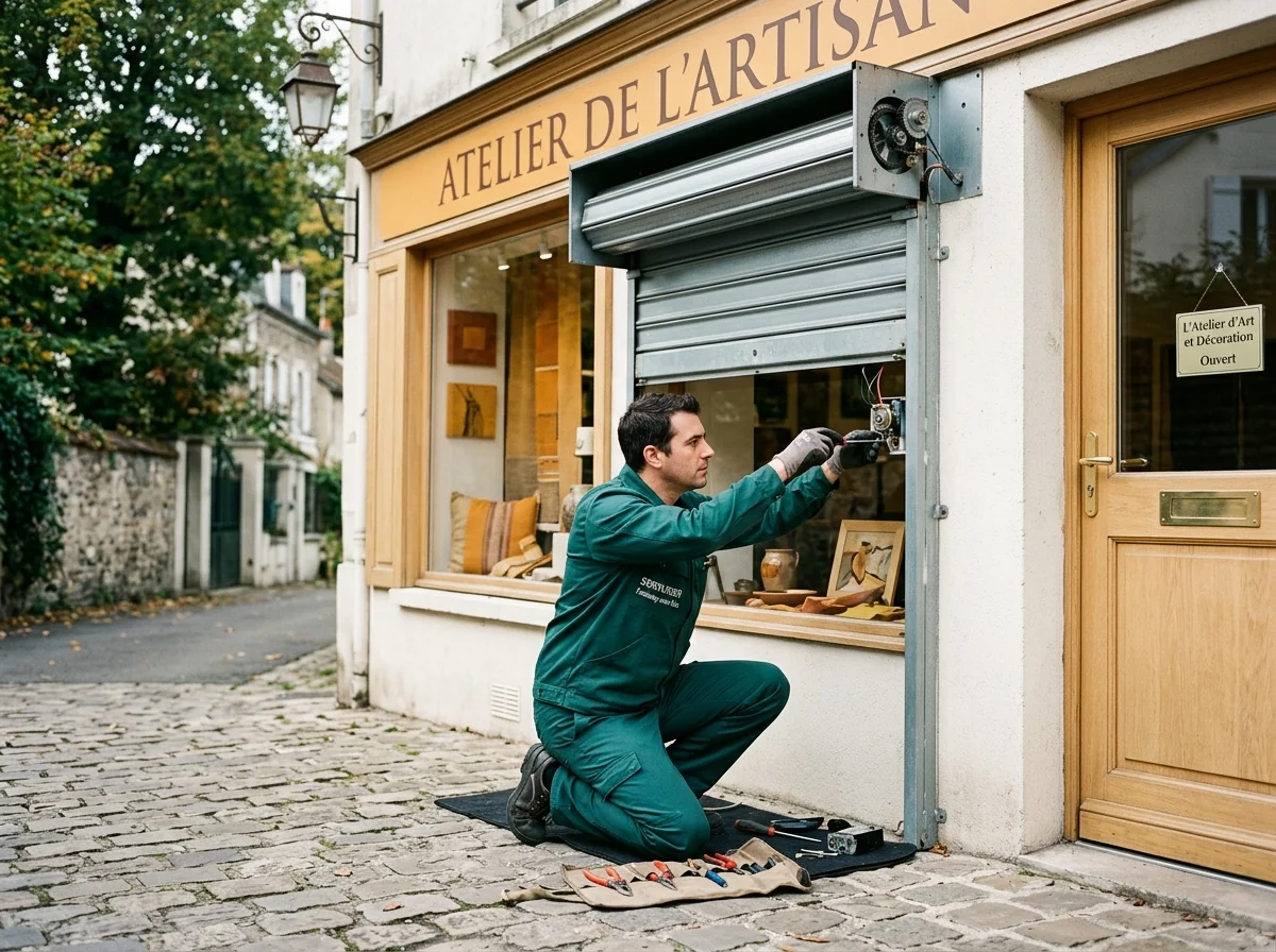 Rideau métallique commerce - Serrurier Fontenay-sous-Bois